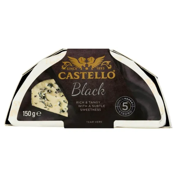 Siers melnais Castello ar aitas p. 150g