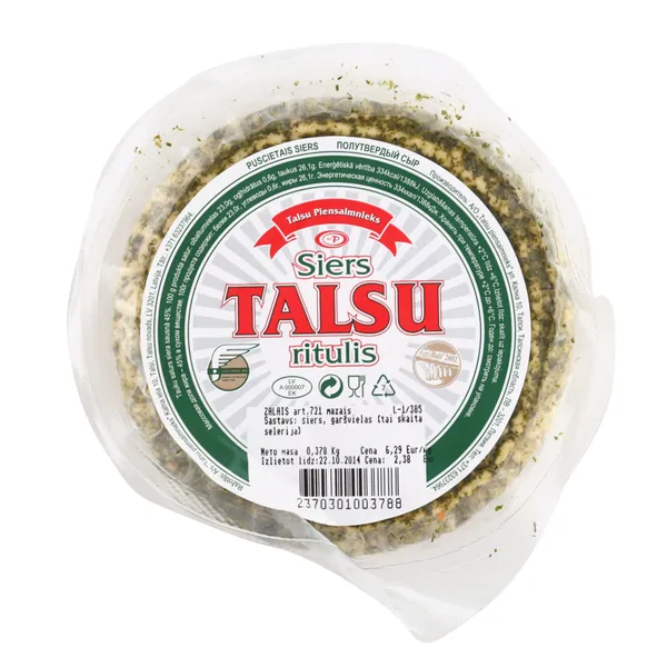 Siers Talsu Ritulis zaļais fas. kg