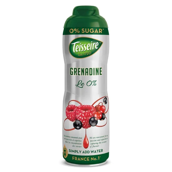 Sīrups ar Grenadīna garšu, ar sald. 600ml