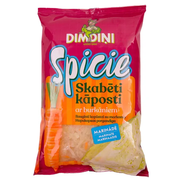 Skābēti kāposti Spicie marinādē 850g