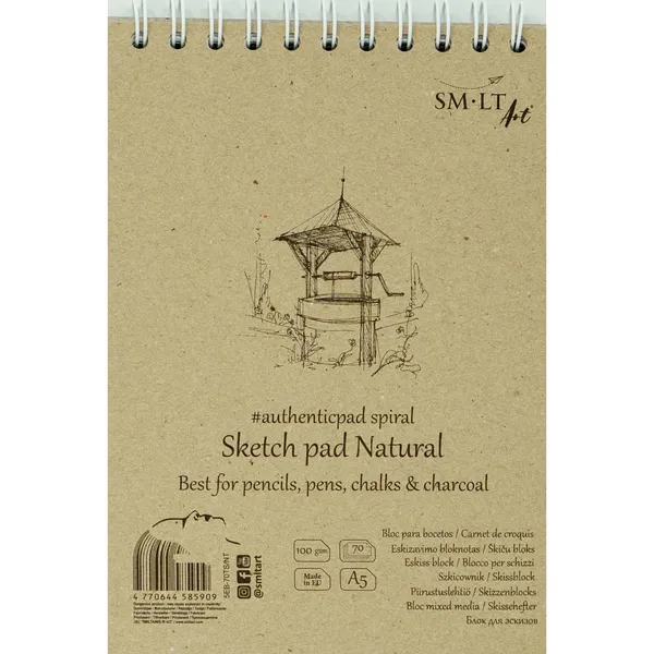 Skiču bloks SM LT Art A5 70lp BS25