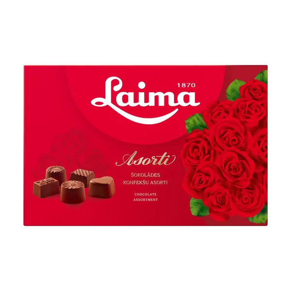 Šokolādes konfektes Laima asorti 470g