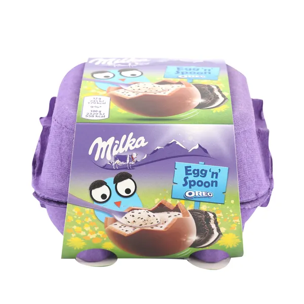 Šokolādes olas Milka ar Oreo gabaliņiem 128g