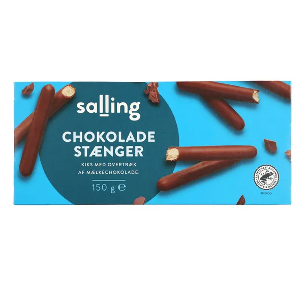 Standziņas Salling piena šokolādes glaz.150g