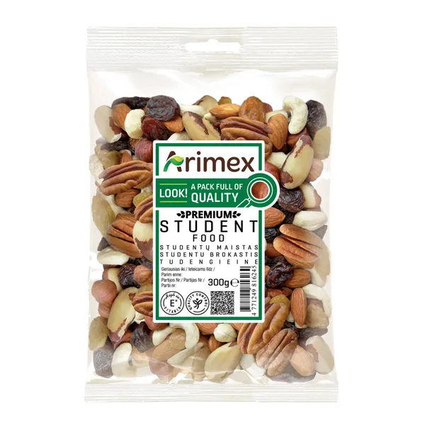 Studentu brokastis Arimex 300g
