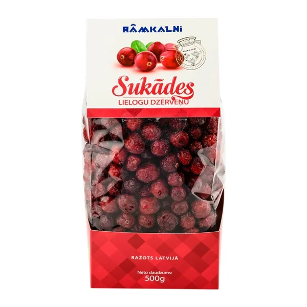 Sukādes Rāmkalni dzērveņu 500g