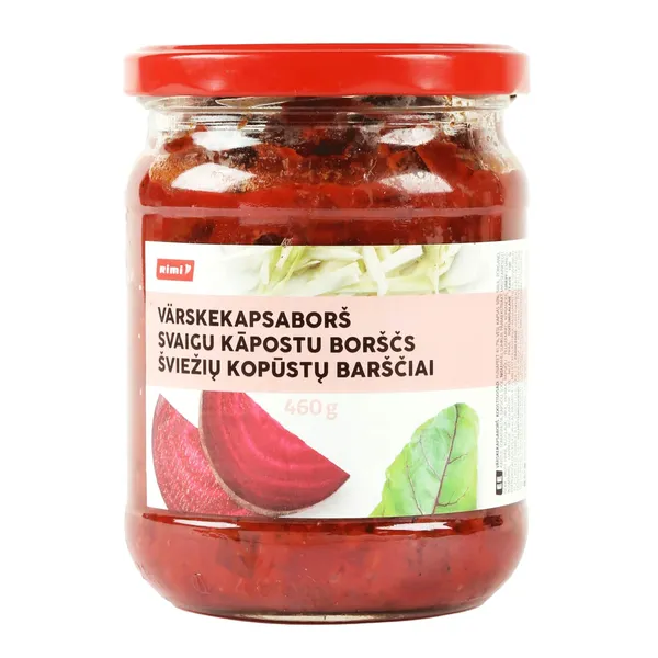 Svaigu kāpostu borščs Rimi 460g
