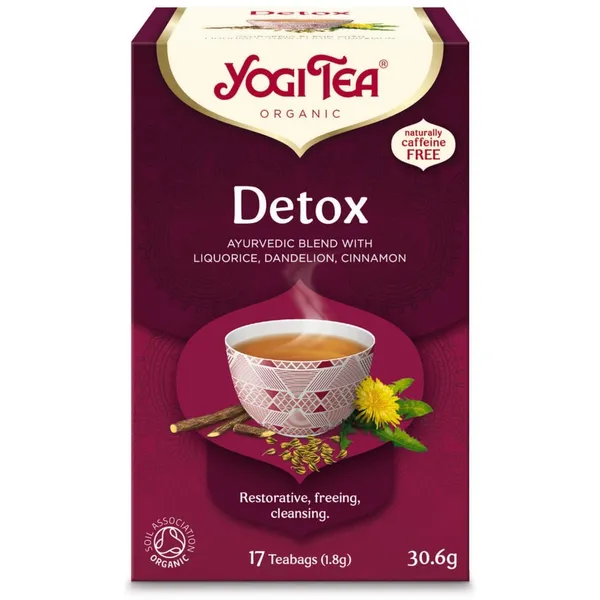 Tēja Yogi Tea organisma attīrīšanai BIO 31g