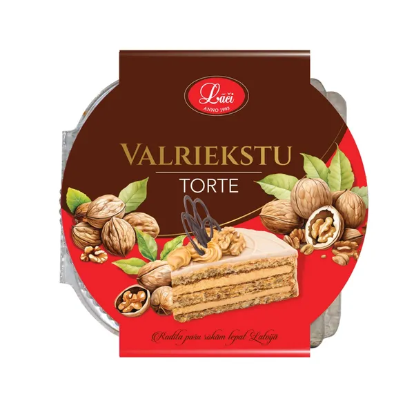 Torte Lāči valriekstu 480g