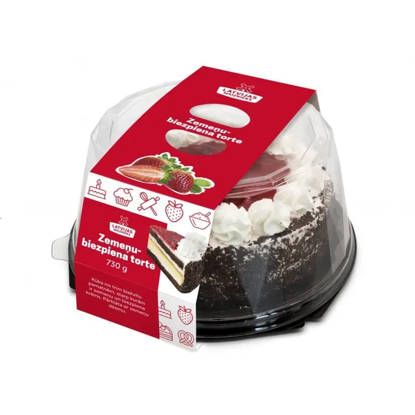 Torte Latvijas Maiznieks zemeņu biezp. 730g