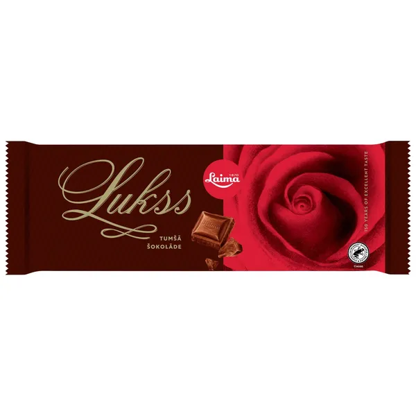Tumšā šokolāde Laima Lukss 190g