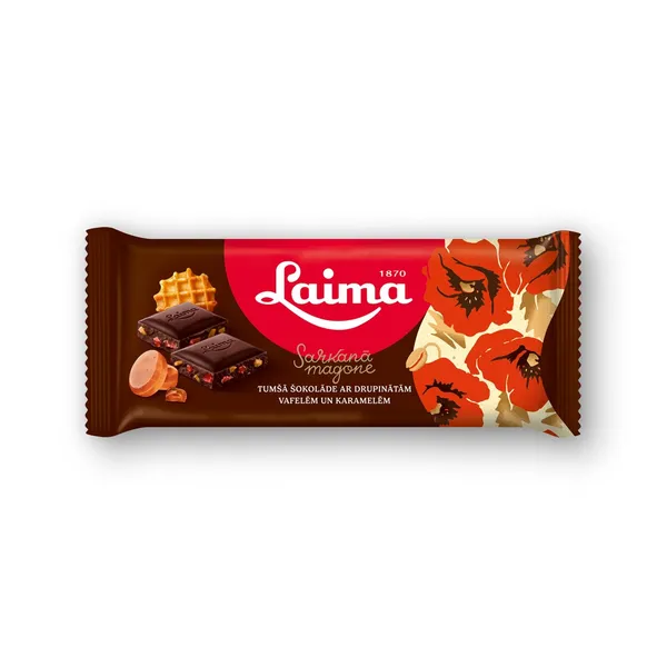 Tumšā šokolāde Sarkanā Magone 90g