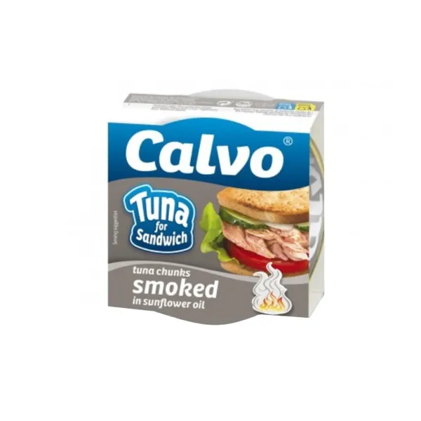 Tunča gabaliņi Calvo sviestmaizēm kūpin. 142g
