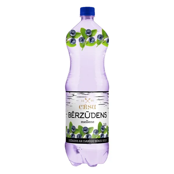 Ūdens Cēsu Bērzūdens melleņu 1,5l