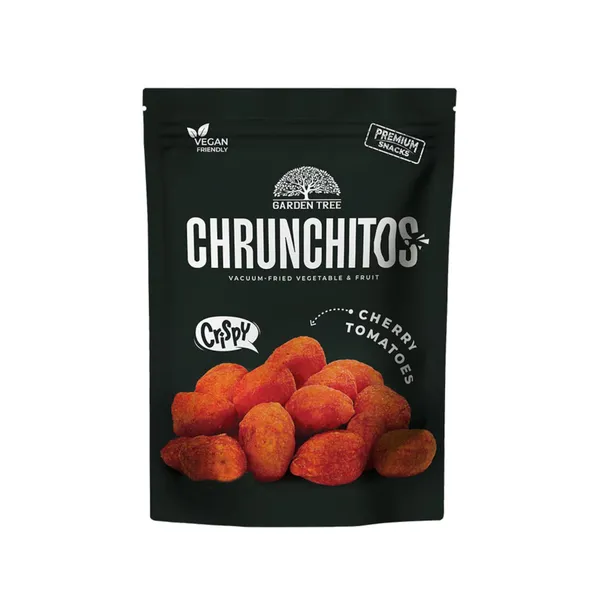 Uzkoda Chrunchitos vakuumā cepti ķiršu tomāti 45g