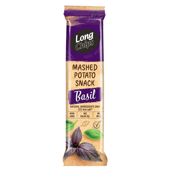Uzkoda Longchips kart. ar baziliku 75g