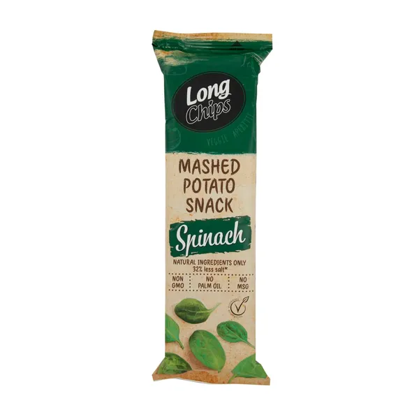Uzkoda Longchips kart. biez. ar spinātiem 75g