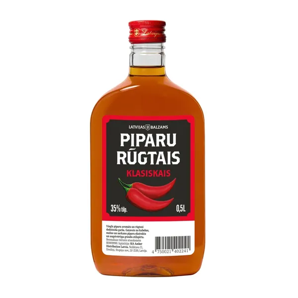 Uzlējums Piparu Rūgtais 35% 0,5l