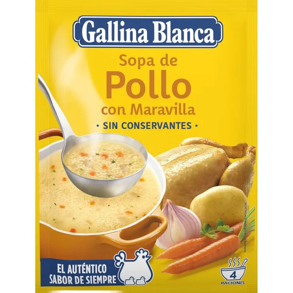 V. zupa Gallina Blanca ar nūd. Maravilla 85g
