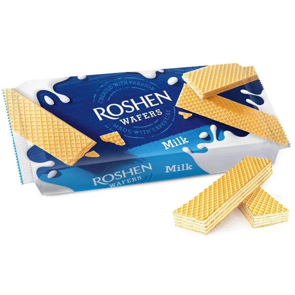 Vafeles Wafers ar piena pildījumu 216g