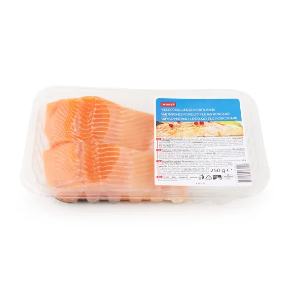 Varavīksnes foreles filejas 250g