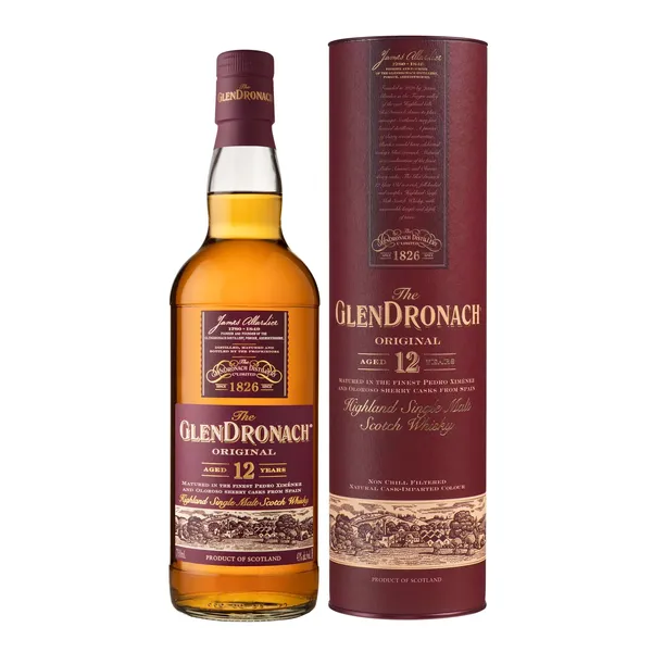 Viskijs The Glendronach 12YO 43% 0,7l