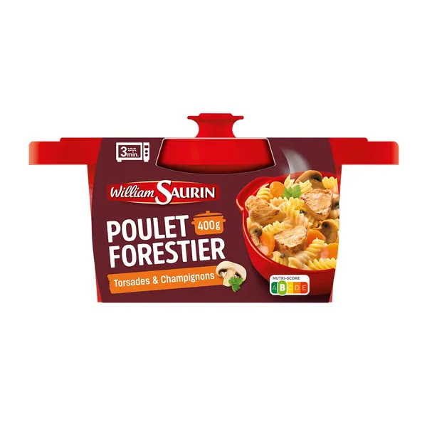 Vist. sautējums William Saurin sēņu mēr. 400g