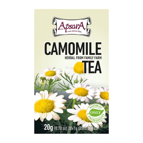 Zāļu tēja Apsara kumelītes 20x1g