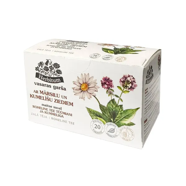 Zāļu tēja ar mārsilu un kumel. zied. 20x1,5g