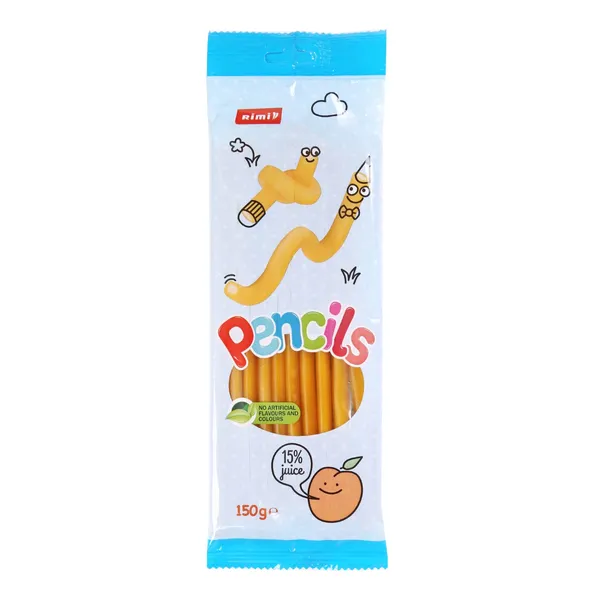 Želejkonfektes ar persiku garšu Rimi 150g