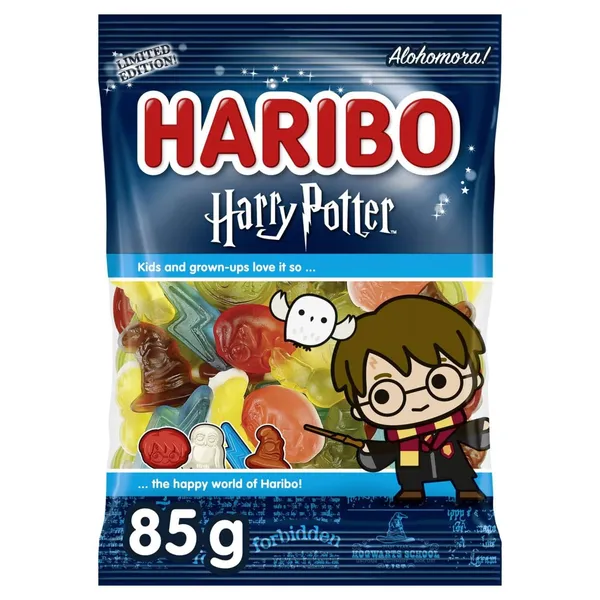 Želejkonfektes Haribo Harry Potter augļu 85g
