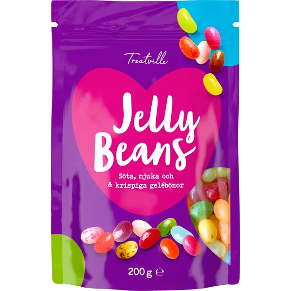 Želejkonfektes Treatville Jelly Beans 200g