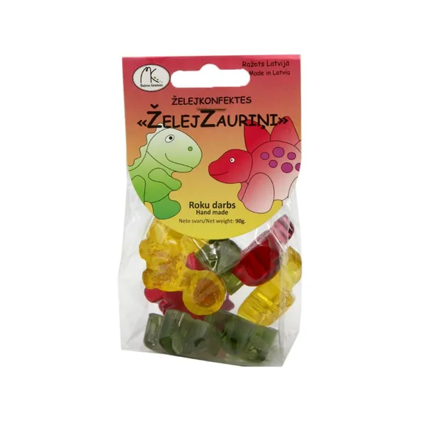 Želejkonfektes Želejzauriņi 90g