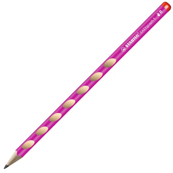 Zīmulis Stabilo EASYgraph labročiem rozā